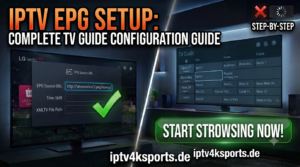 IPTV EPG setup
